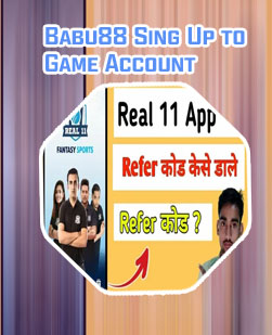 My babu88 referral code